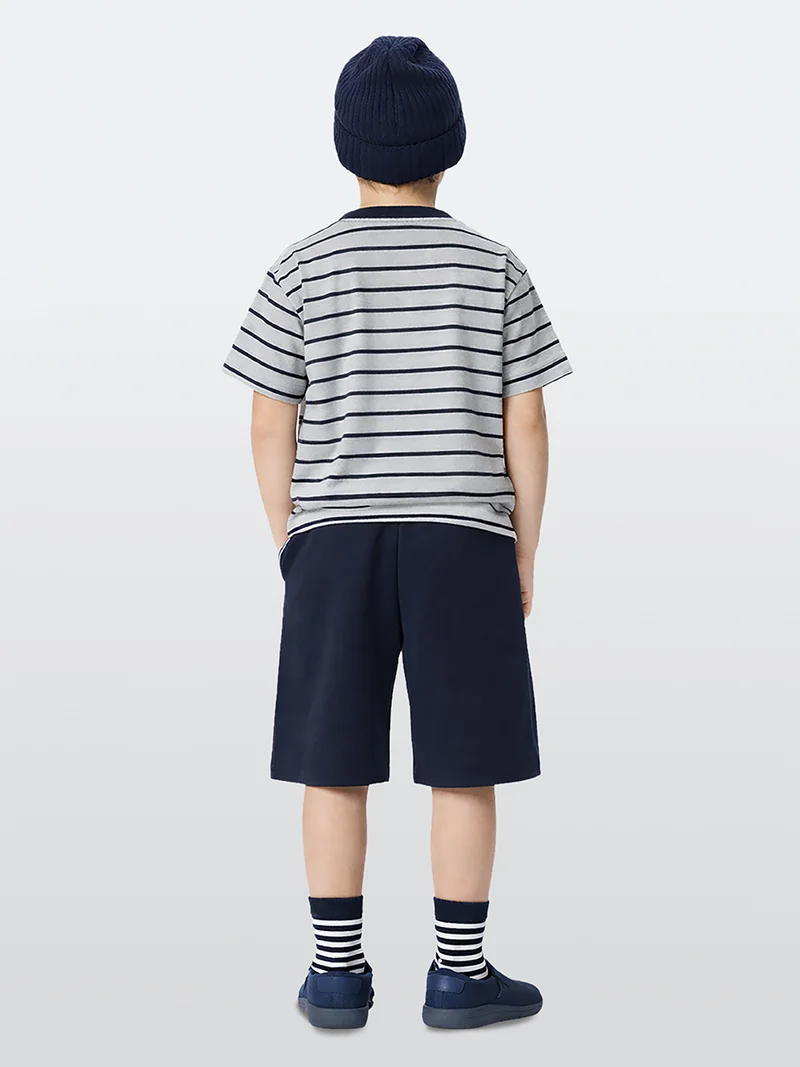 Denokids Boys Set Pirate Striped T-shirt&Shorts
